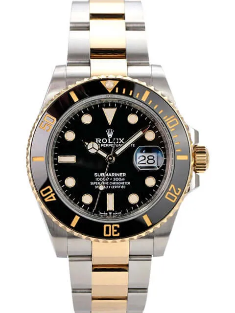 Rolex Submariner Date 41 Edelstahl Gelbgold 126613LN