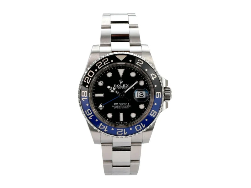 Rolex GMT-Master II Edelstahl 126710BLNR Oyster-Band