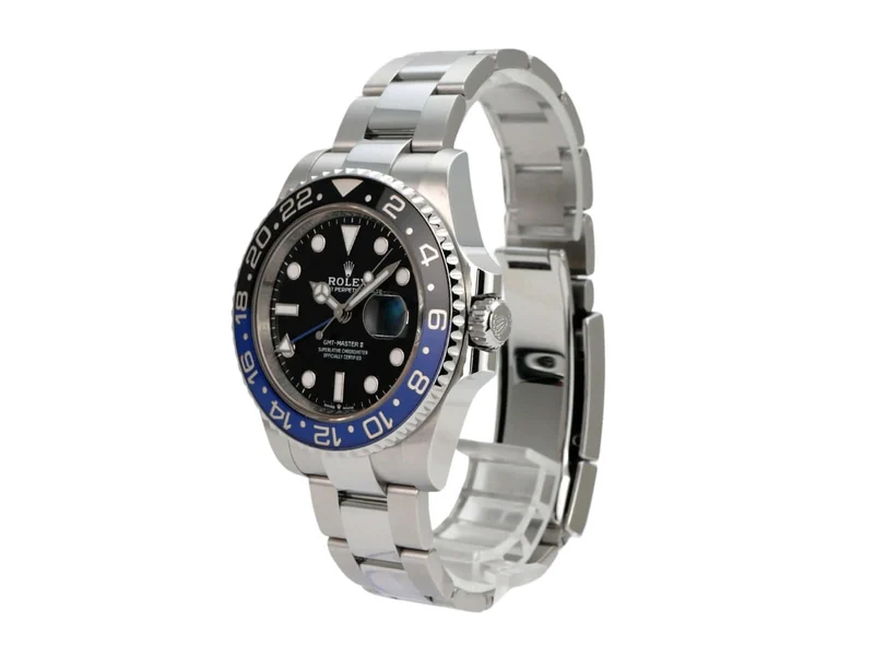 Rolex GMT-Master II Edelstahl 126710BLNR Oyster-Band