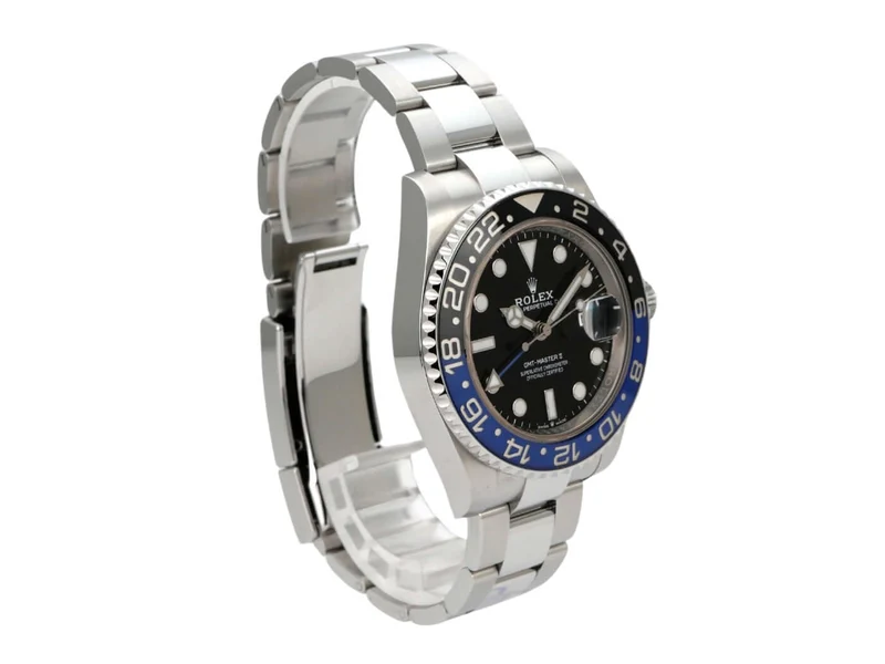 Rolex GMT-Master II Edelstahl 126710BLNR Oyster-Band