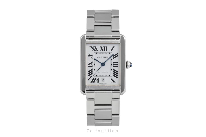 Cartier Tank steel automatic men's watch W5200028 [2605326]
