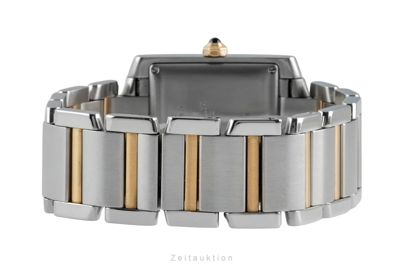 Cartier Tank Francaise steel / gold automatic men's watch W51005Q4 [2604936]