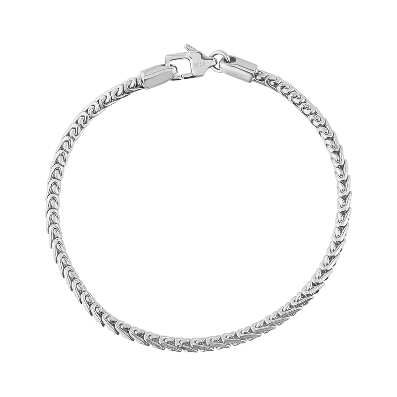 Abgerundetes S-Link-Armband | 3 mm