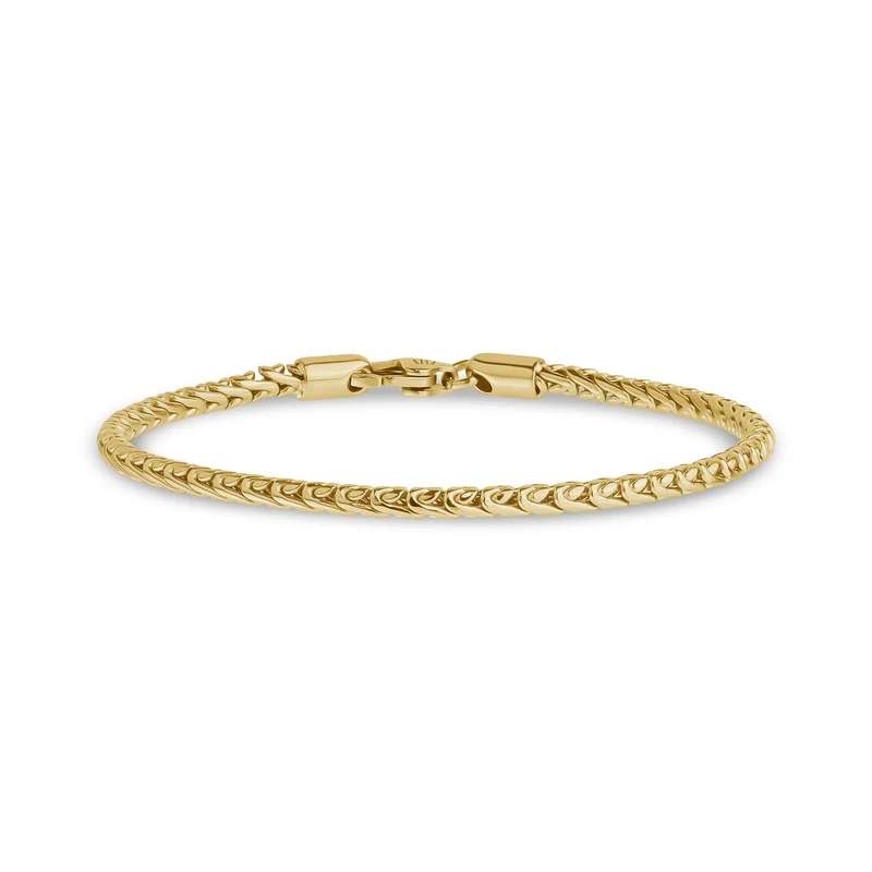 Abgerundetes S-Link-Armband | 3 mm
