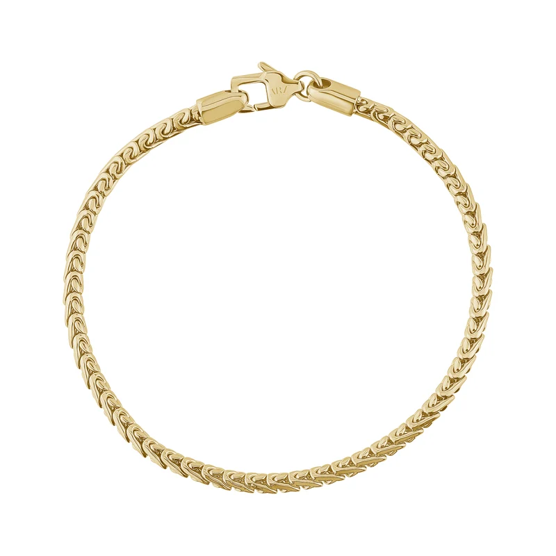 Abgerundetes S-Link-Armband | 3 mm