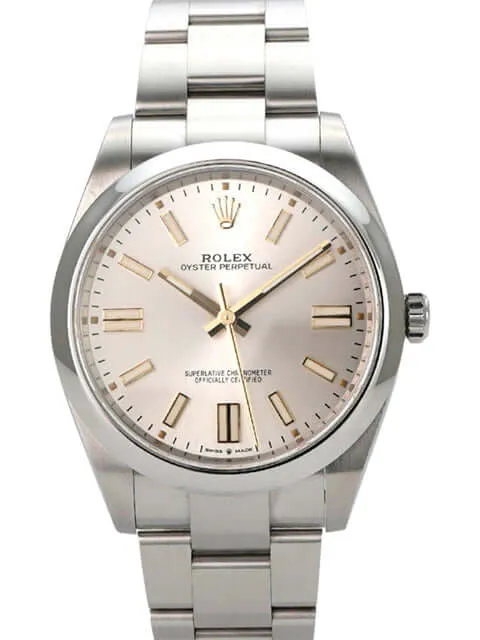 Rolex Oyster Perpetual 41 Ref. 124300 Silber
