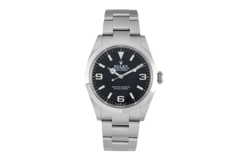 Rolex Explorer steel automatic men's watch 224270 [2605183]