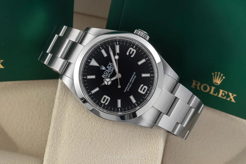 Rolex Explorer steel automatic men's watch 224270 [2605183]