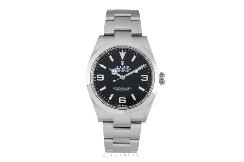 Rolex Explorer steel automatic men's watch 224270 [2605183]