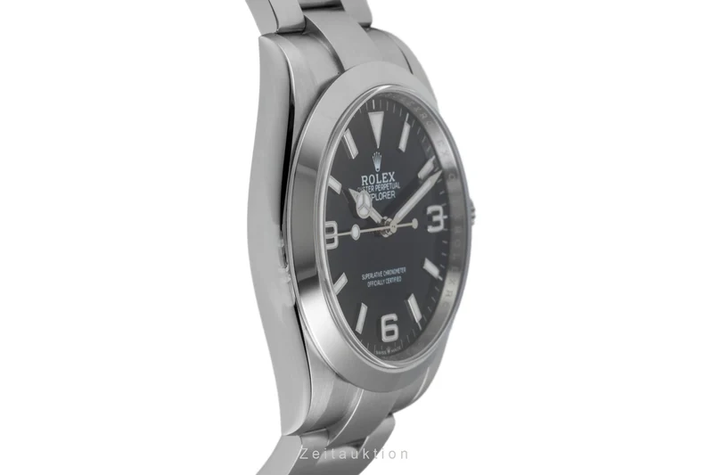 Rolex Explorer steel automatic men's watch 224270 [2605183]