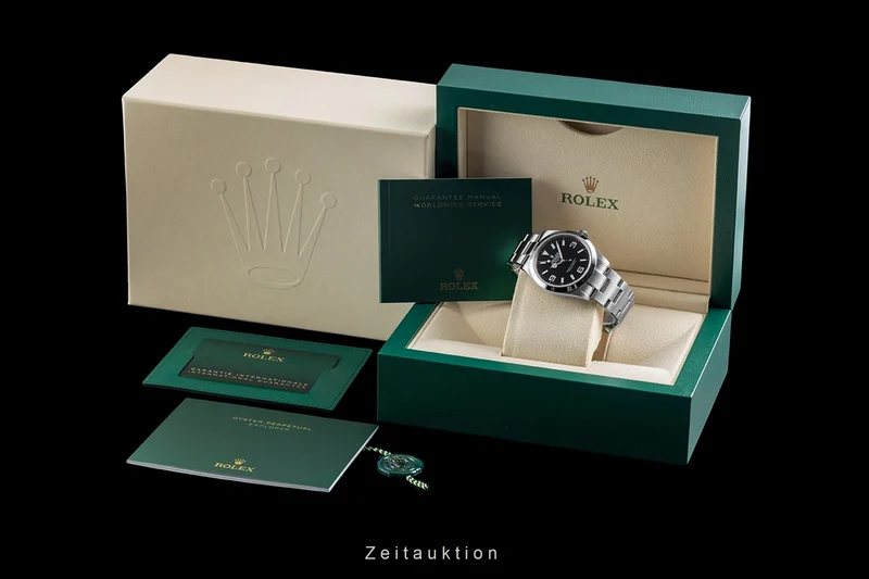 Rolex Explorer steel automatic men's watch 224270 [2605183]