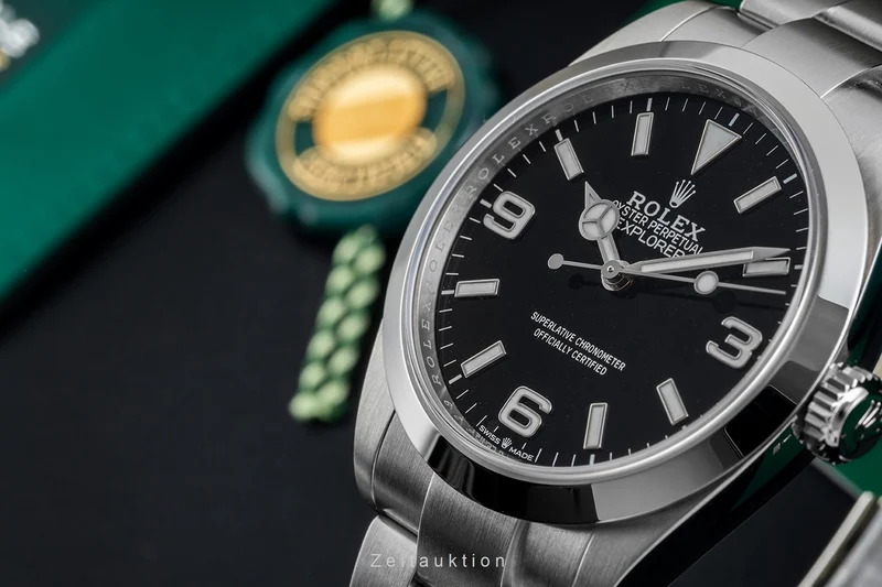 Rolex Explorer steel automatic men's watch 224270 [2605183]
