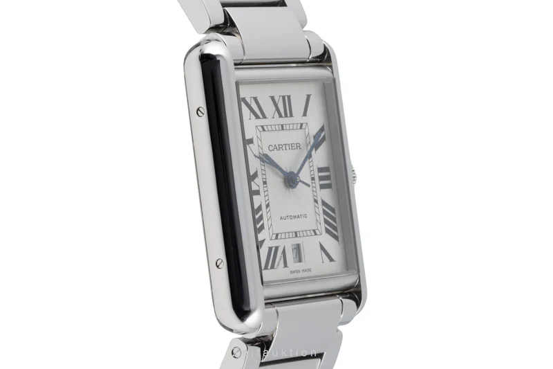 Cartier Tank steel automatic men's watch WSTA0053 LP: 5900EUR [2605217]