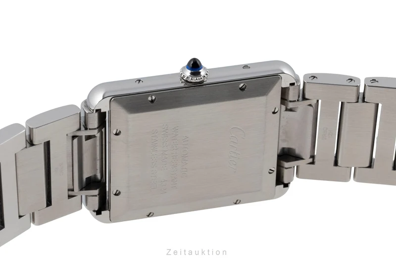 Cartier Tank steel automatic men's watch WSTA0053 LP: 5900EUR [2605217]