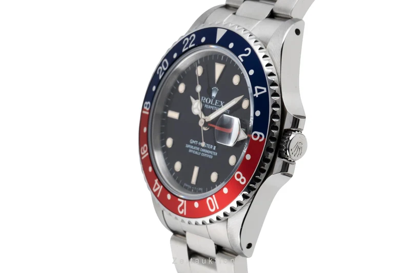 Rolex GMT-Master II steel automatic men's watch 16710 LP: 0EUR [2605034]