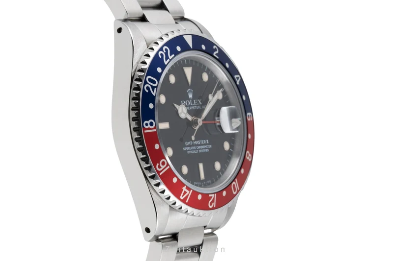 Rolex GMT-Master II steel automatic men's watch 16710 LP: 0EUR [2605034]