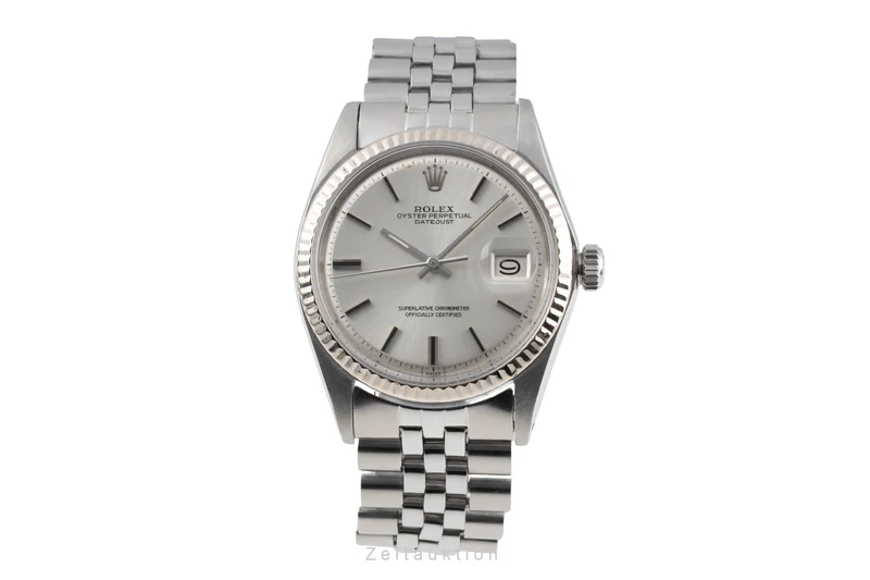 Rolex Datejust steel / white gold automatic men's watch 1601 Vintage [2605131]