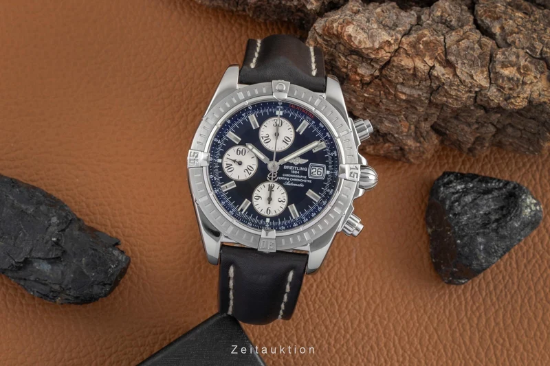 Breitling Evolution chronograph steel automatic men's watch A13356 [2604743]