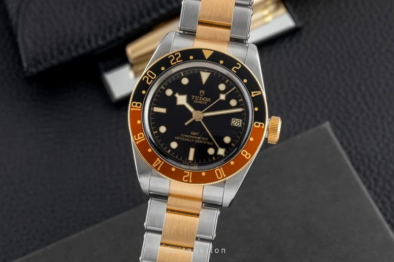 Tudor Black Bay steel / gold automatic men's watch M79833MN-0001 LP: 7340EUR [2604973]
