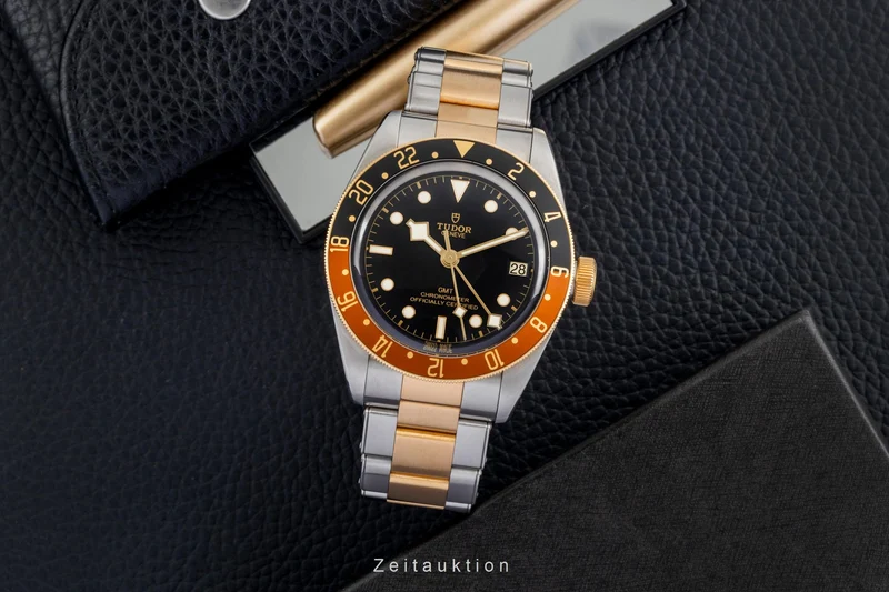 Tudor Black Bay steel / gold automatic men's watch M79833MN-0001 LP: 7340EUR [2604973]