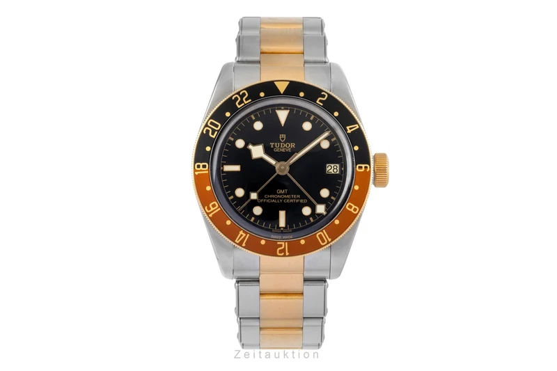 Tudor Black Bay steel / gold automatic men's watch M79833MN-0001 LP: 7340EUR [2604973]
