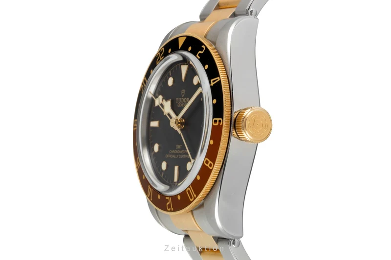 Tudor Black Bay steel / gold automatic men's watch M79833MN-0001 LP: 7340EUR [2604973]