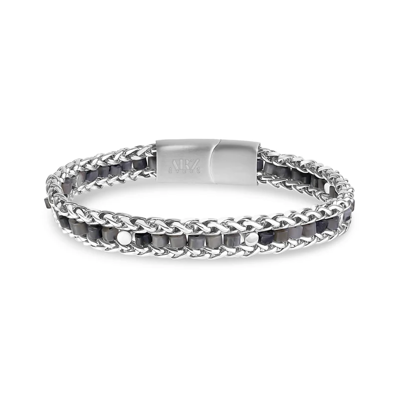 Weizen Link Perlenarmband