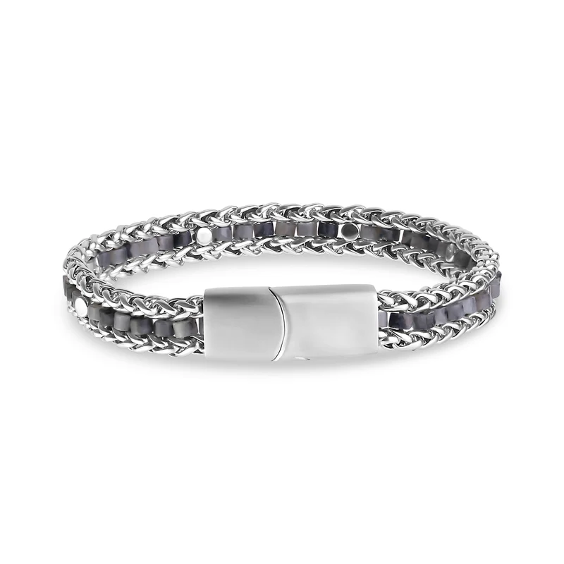 Weizen Link Perlenarmband