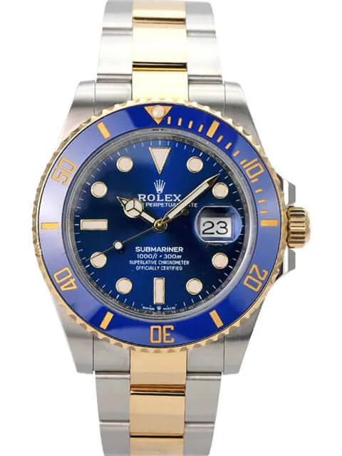 Rolex Submariner Date 41 Edelstahl Gelbgold 126613LB