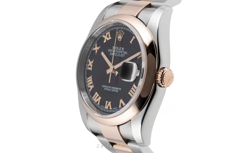 Rolex Datejust steel / gold automatic men's watch 116201 [2605630]