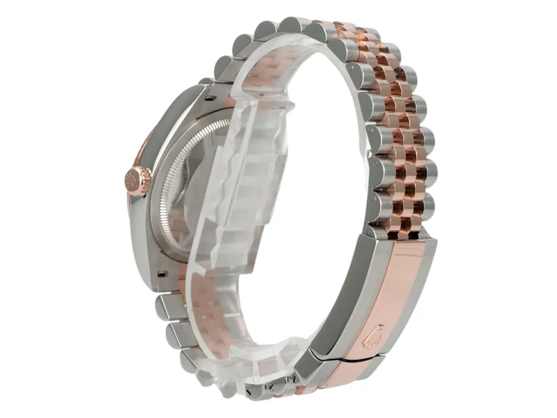 Rolex Datejust 36 Oystersteel Everose-Gold 126231 Rhodium Jubile-Band