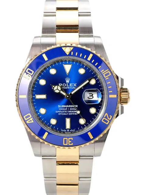 Rolex Submariner Date 41 Edelstahl Gelbgold 126613LB