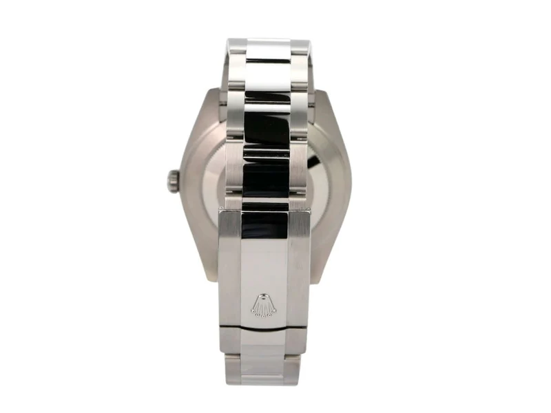 Rolex Datejust 41 Edelstahl Weißgold 126334 Blau Römisch