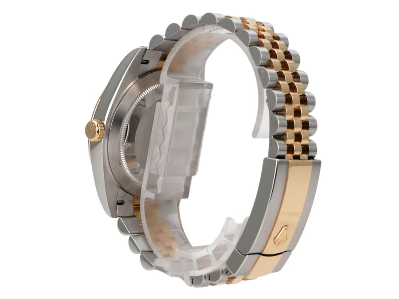 Rolex Datejust 41 Edelstahl Gelbgold 126333 Champagner Jubile-Band