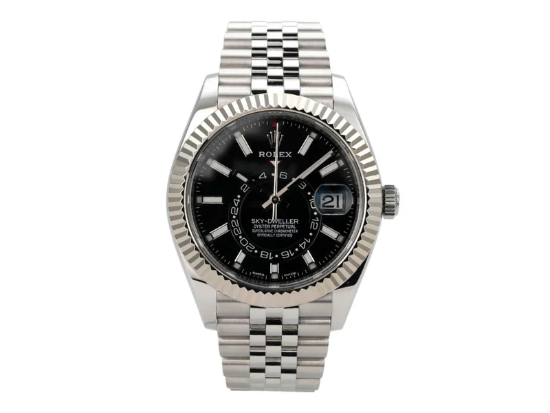 Rolex Sky-Dweller 326934 Schwarz Jubile-Band