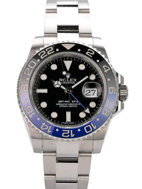 Rolex GMT-Master II Edelstahl 116710BLNR
