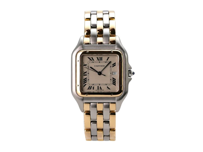 Cartier Panthere Edelstahl Gelbgold 183957