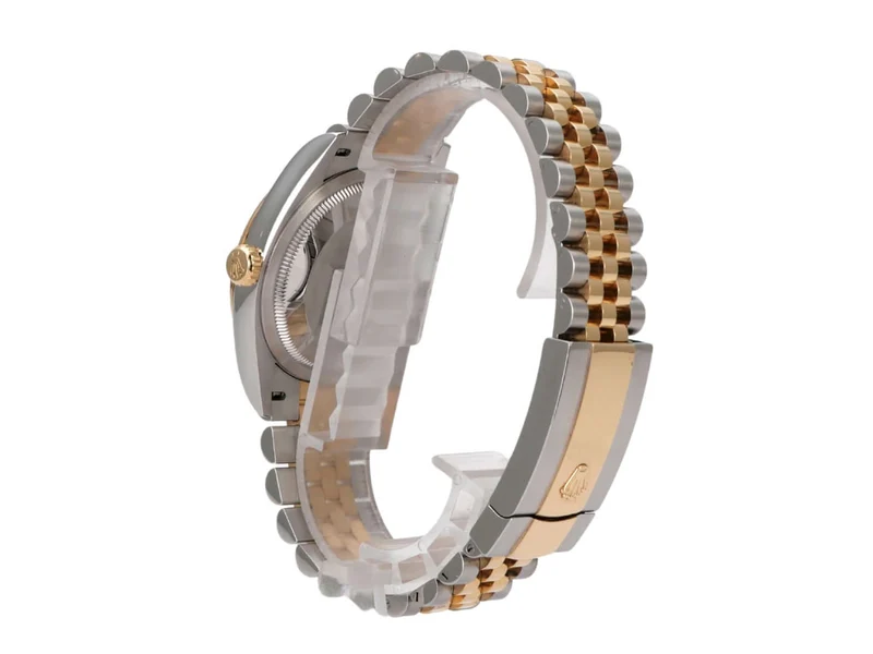 Rolex Datejust 36 Edelstahl Gold 126233 Silber R Diamant Jubile-Band