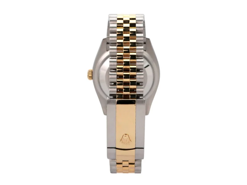 Rolex Datejust 36 Edelstahl Gold 126233 Silber R Diamant Jubile-Band