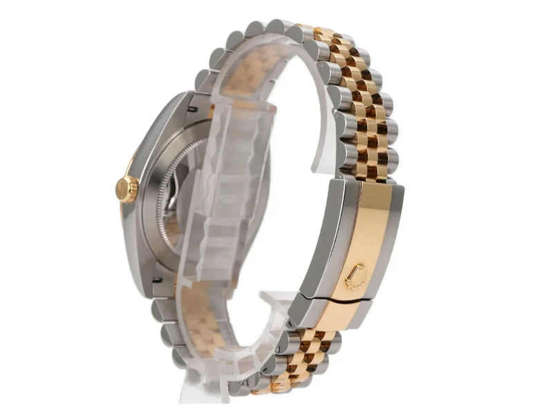 Rolex Datejust 41 Edelstahl Gelbgold 126333 Perlmutt DIA Jubile-Band