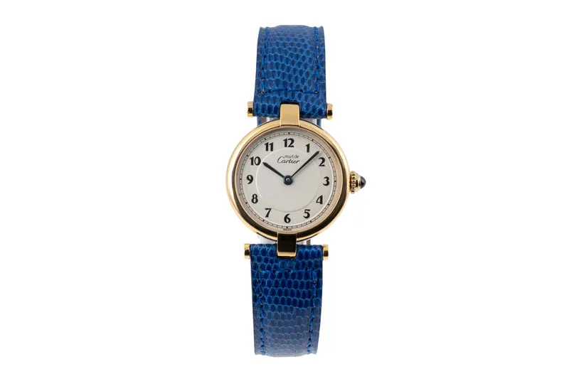 Cartier Vendome silver-gilt quartz women's watch 590004 [2605190]