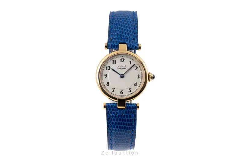 Cartier Vendome silver-gilt quartz women's watch 590004 [2605190]