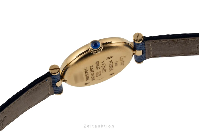 Cartier Vendome silver-gilt quartz women's watch 590004 [2605190]