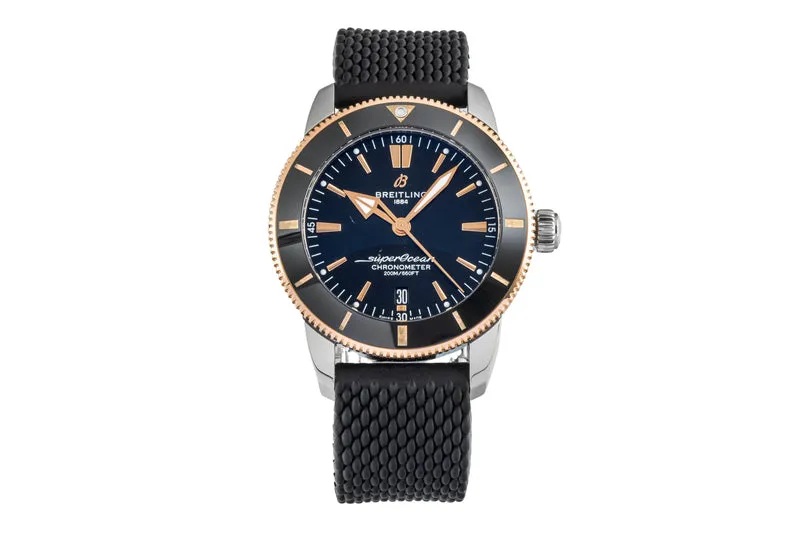 Breitling Superocean steel / gold automatic men's watch UB2030 LP: 7450EUR [2605220]
