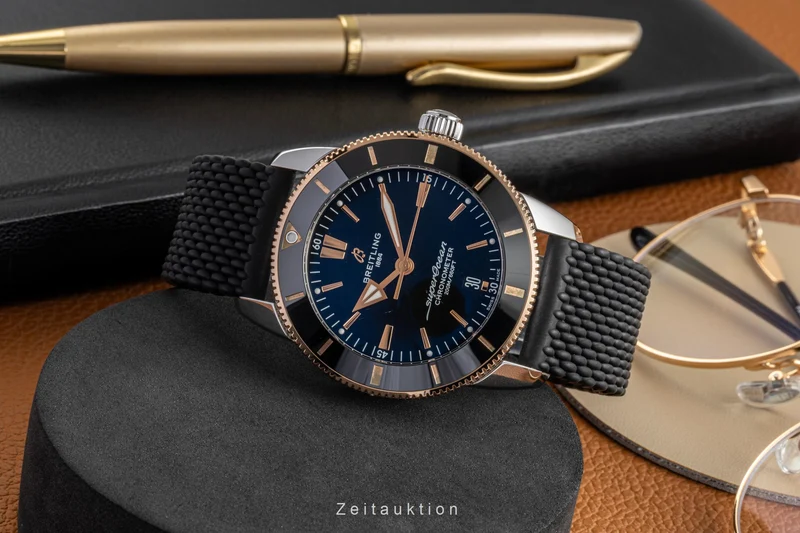Breitling Superocean steel / gold automatic men's watch UB2030 LP: 7450EUR [2605220]