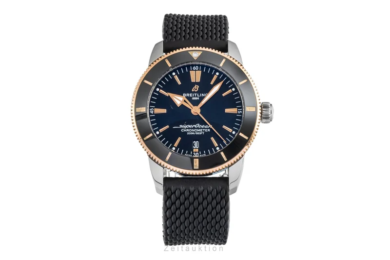 Breitling Superocean steel / gold automatic men's watch UB2030 LP: 7450EUR [2605220]