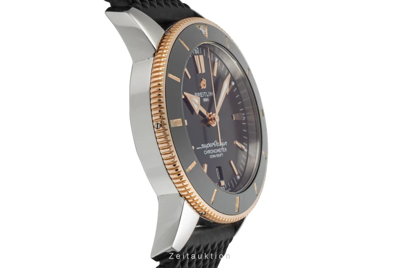 Breitling Superocean steel / gold automatic men's watch UB2030 LP: 7450EUR [2605220]