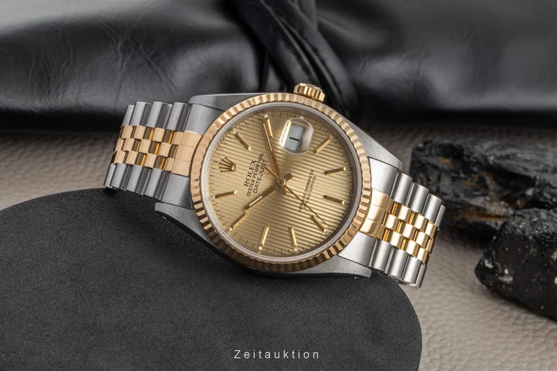 Rolex Datejust steel / gold automatic men's watch 16233 LP: 15350EUR [2604688]