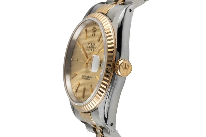 Rolex Datejust steel / gold automatic men's watch 16233 LP: 15350EUR [2604688]