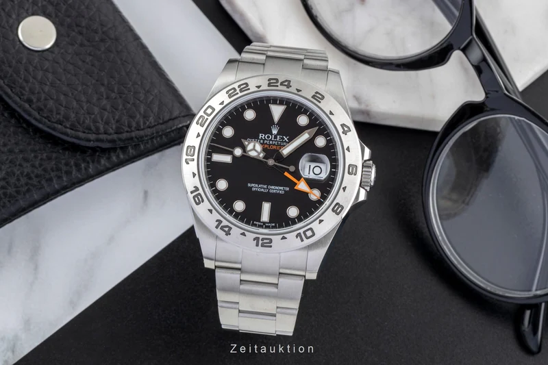 Rolex Explorer II steel automatic men's watch 216570 [2605088]